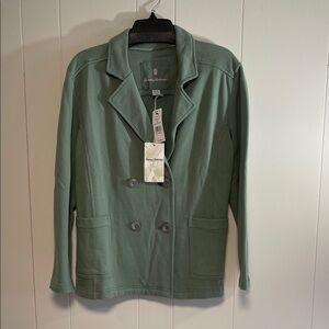 Tommy Bahama marina Del Mar Peacoat tropical fern new size medium